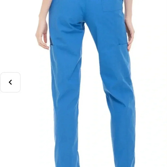 Landau Essentials women’s blue scrub pants sz M NWT #003 - Picture 2 of 2